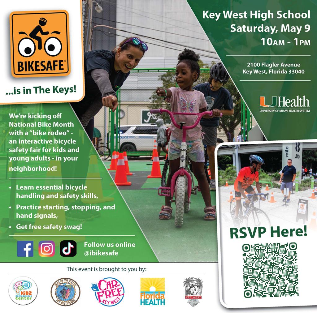 BikeSafe Bike Rodeo at Key West High School