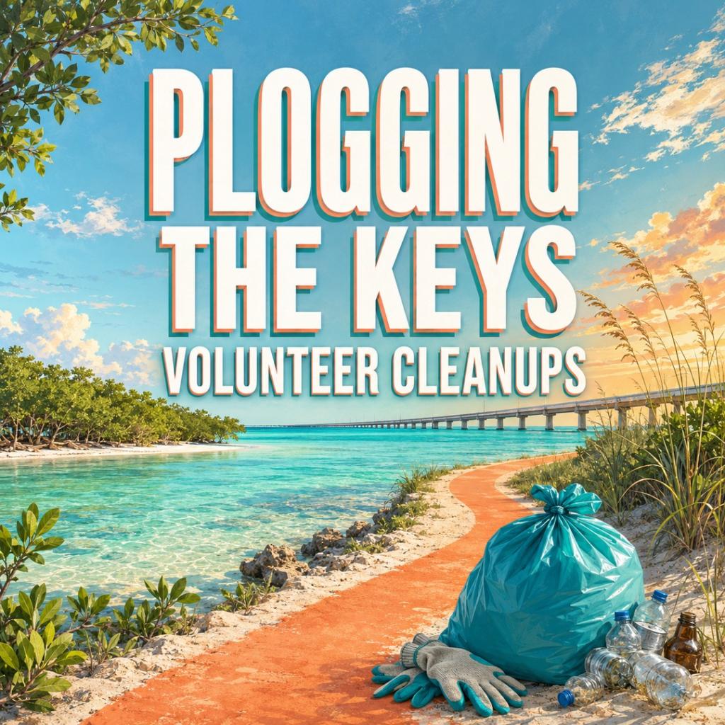 Plogging the Keys Volunteer Cleanups