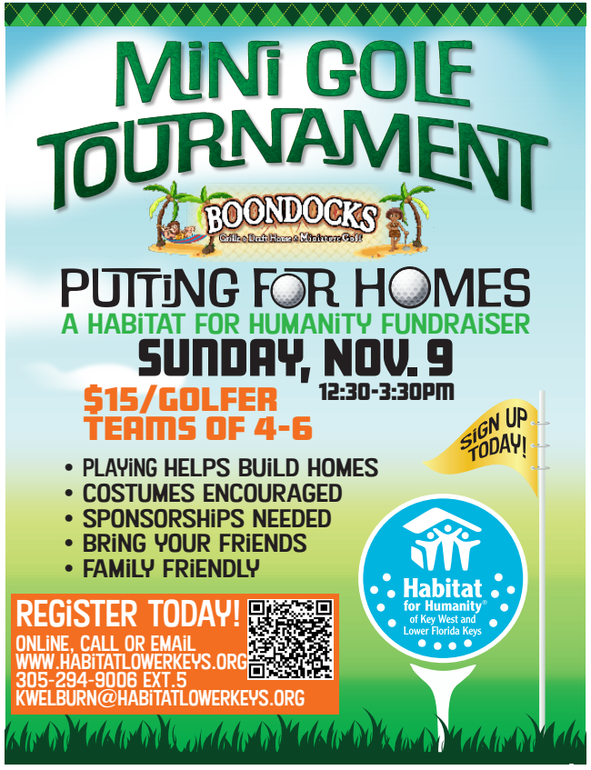 Mini Golf Tournament: Putting for Homes