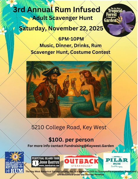 3rd Annual Rum Infused Adult Scavenger Hunt
