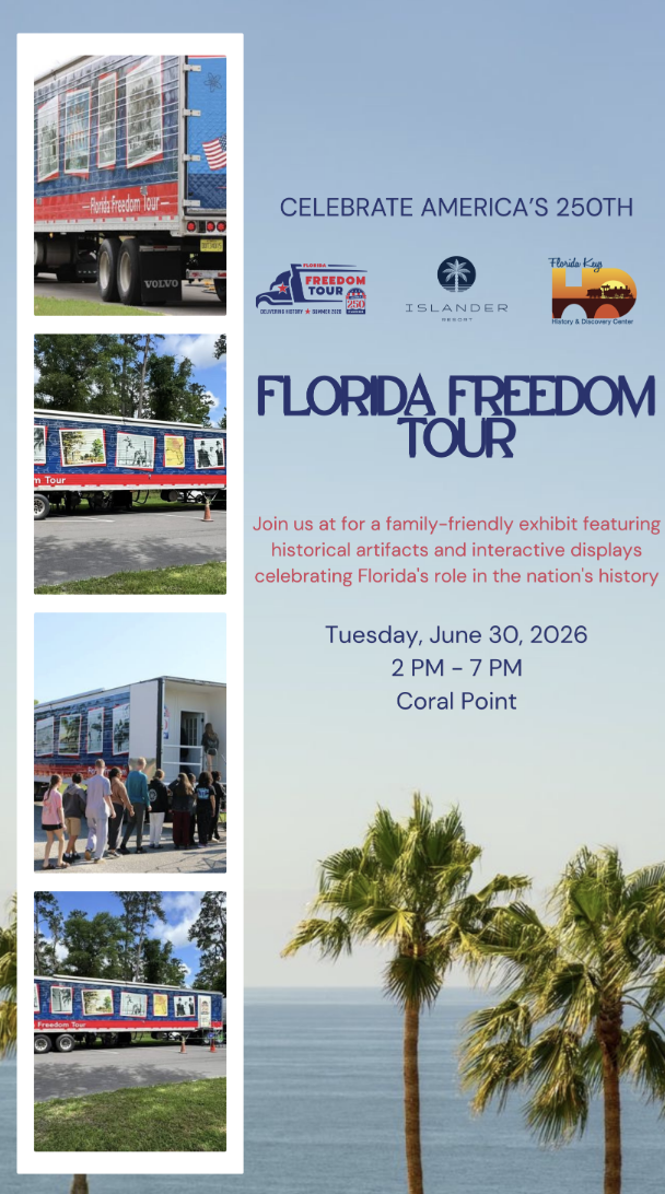 Islander Resort to Host America 250 Freedom Trail Stop in Islamorada