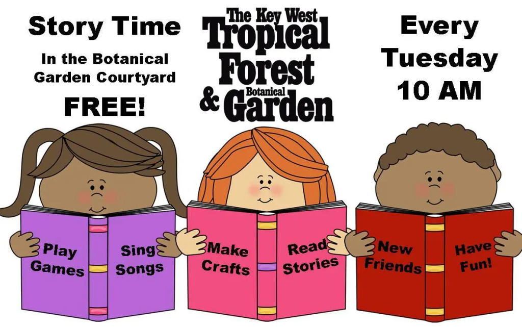StoryTime in the Garden at Key West Tropical Forest & Botanical Garden