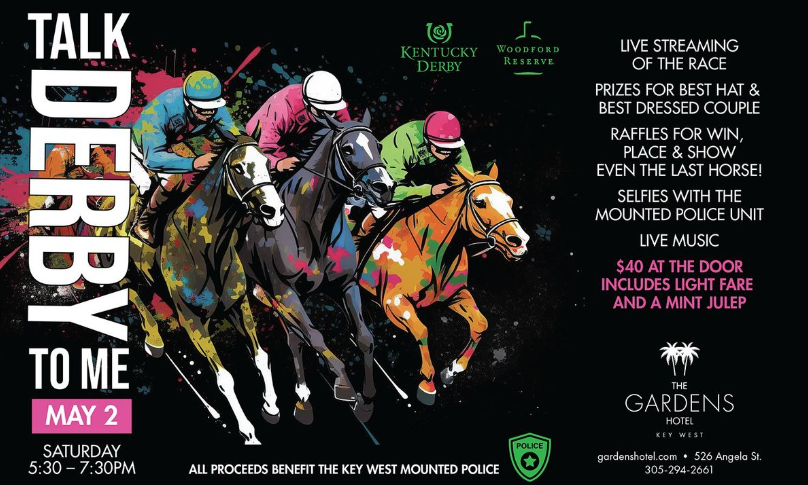 Talk Derby to Me! at The Gardens Hotel