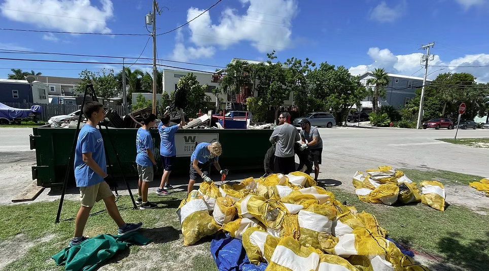 Community Cleanup at Founders Park