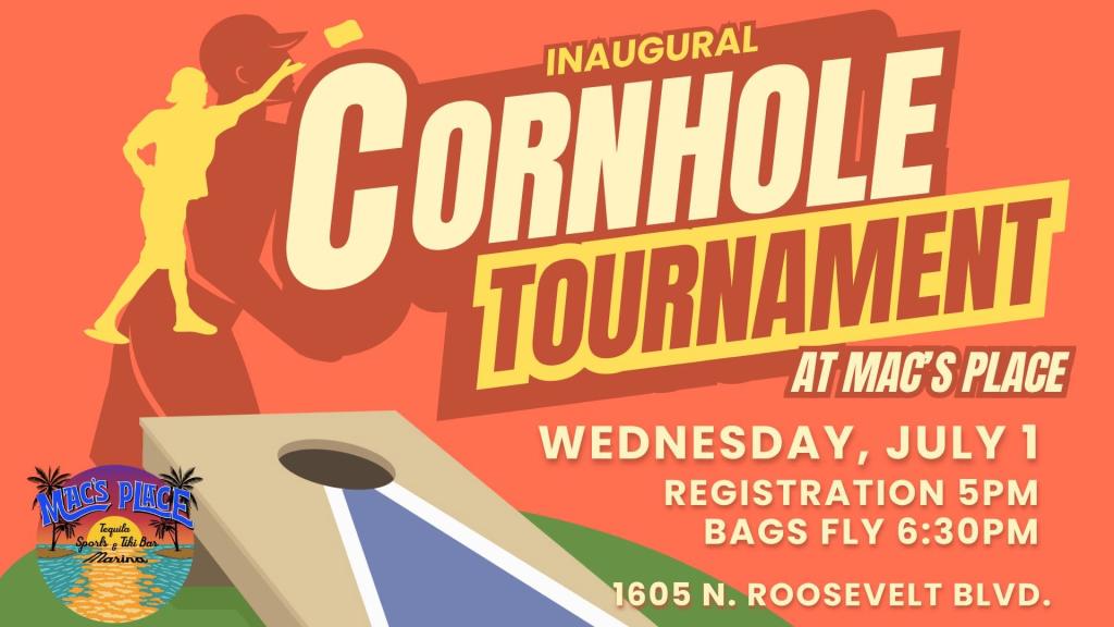 Inaugural Mac’s Place Cornhole Tournament