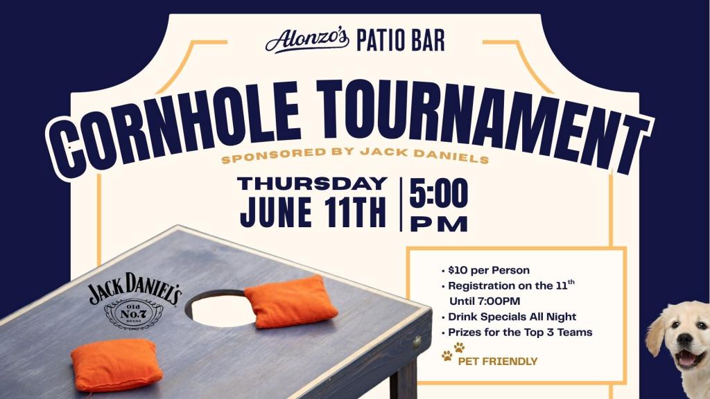 Alonzo’s Patio Bar Cornhole Tournament