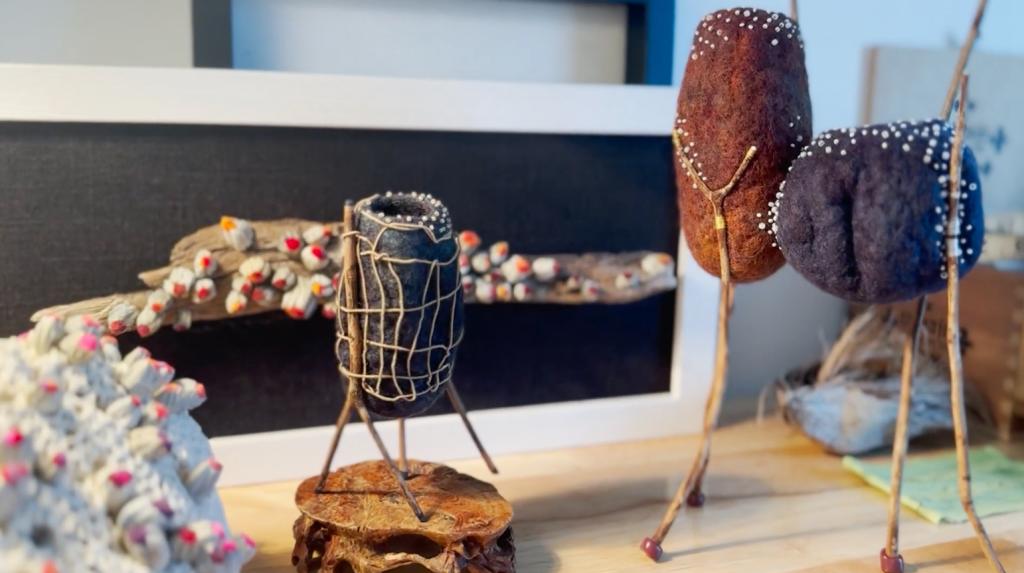 Wet-Felted Fiber Vessels with Marianne Vogel