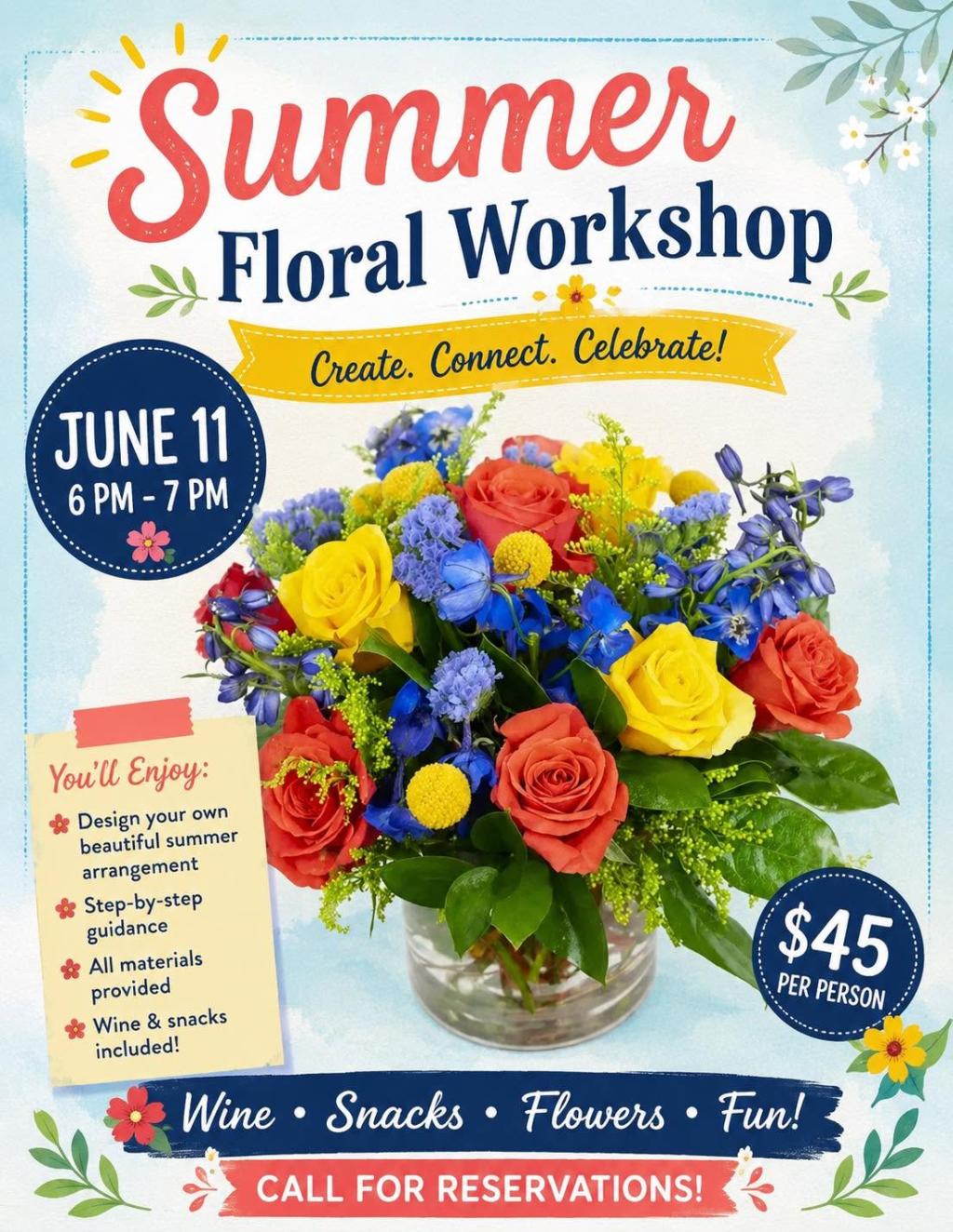Summer Flower Workshop