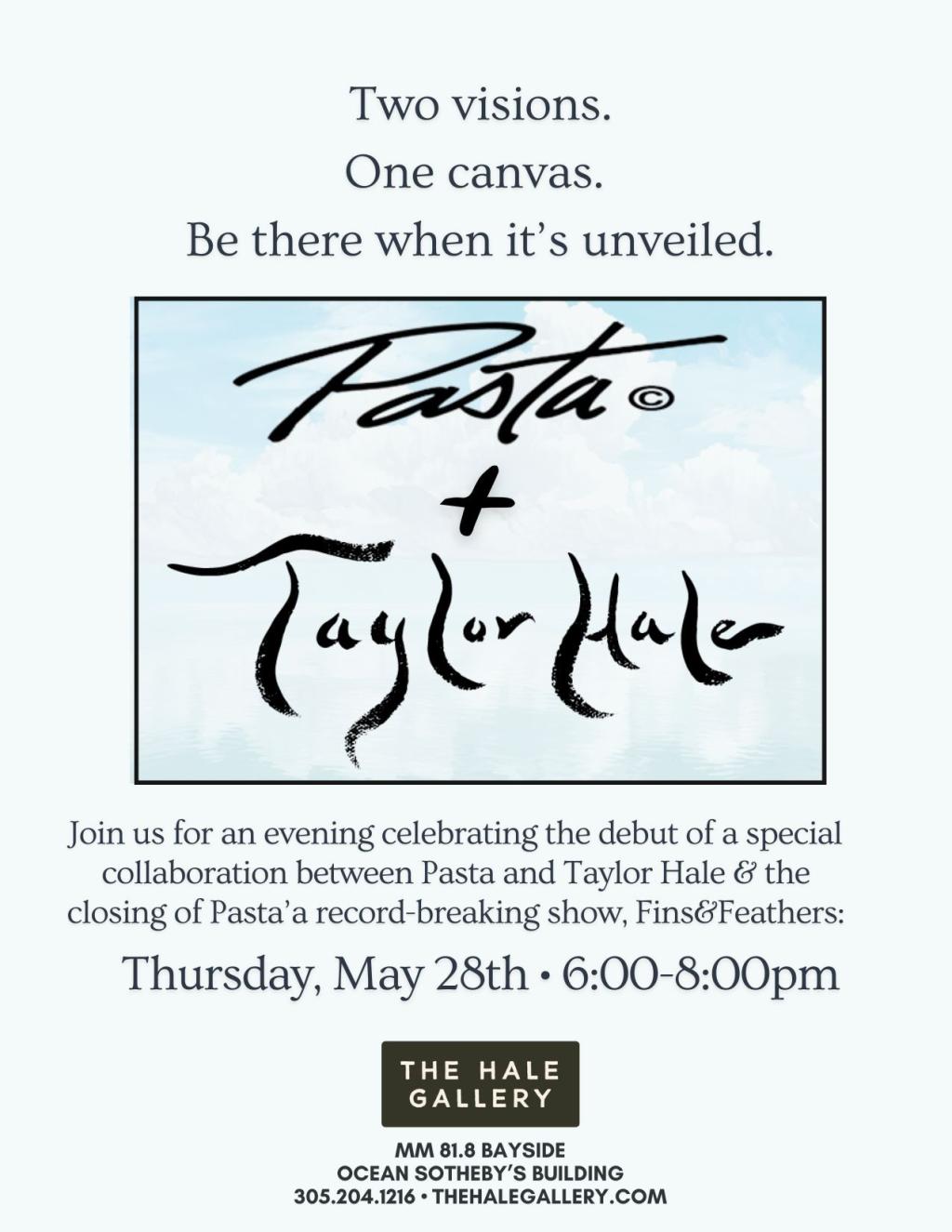 Pasta + Taylor Hale Collaborative Painting Release Party
