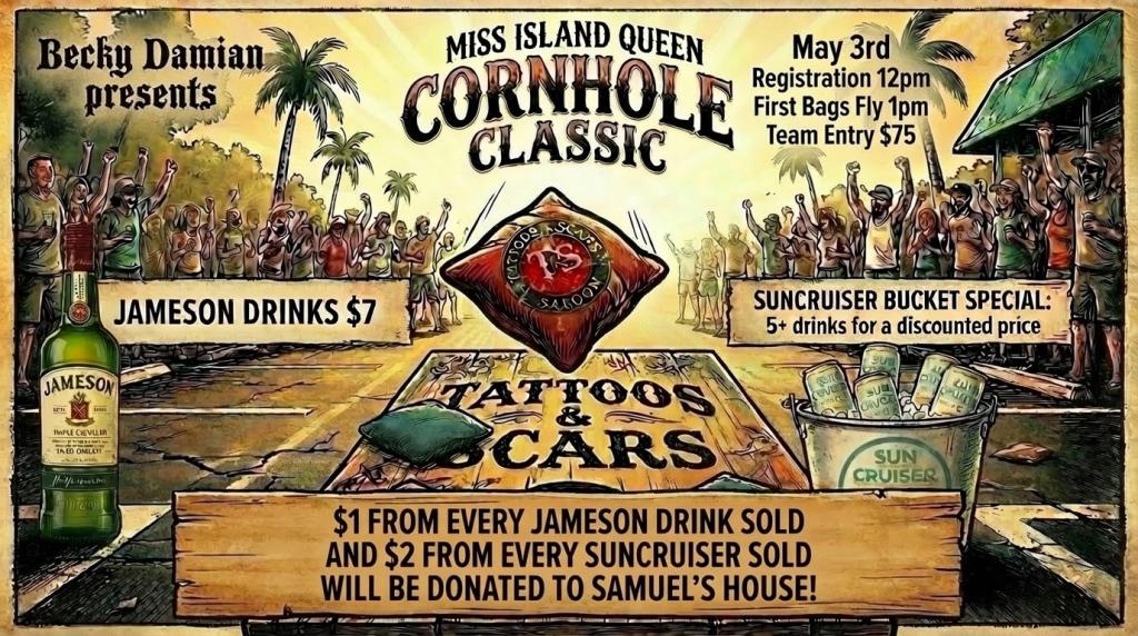 Miss Island Queen Cornhole Classic Charity Tournament