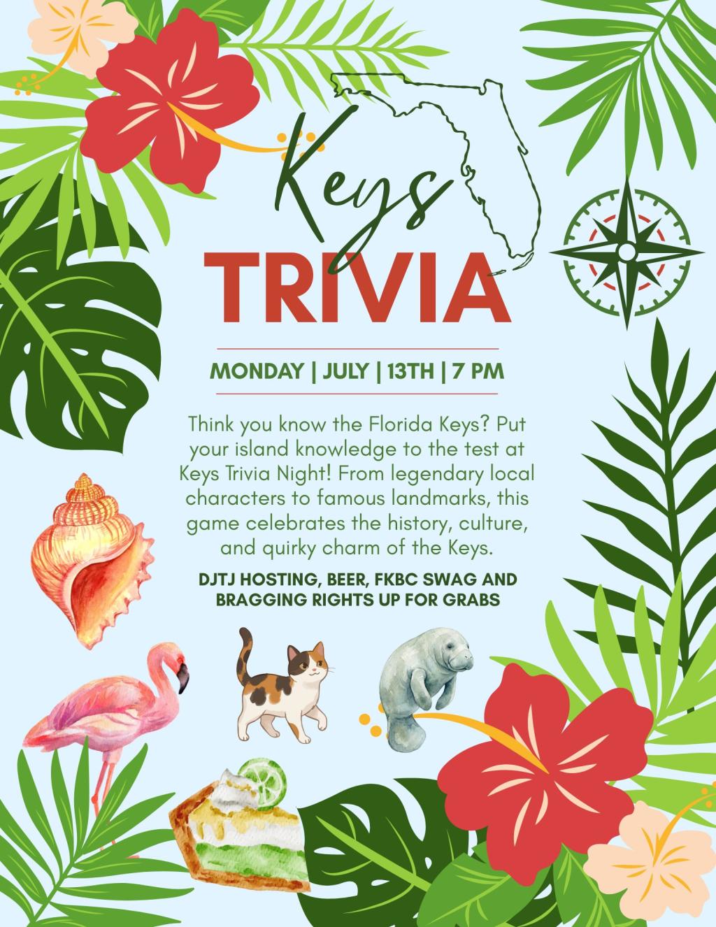 Florida Keys Trivia Night at Florida Keys Brewing Co.