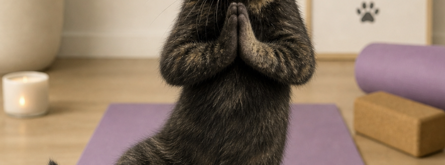 Upper Keys Humane Society Kitten Yoga