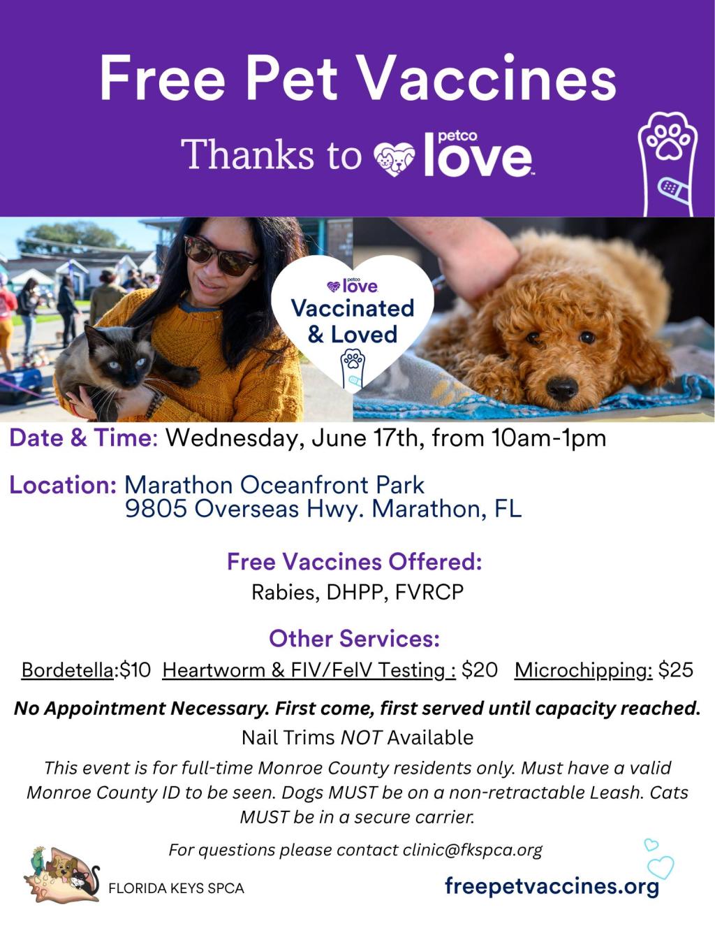 Petco Love Vaccine Clinic!