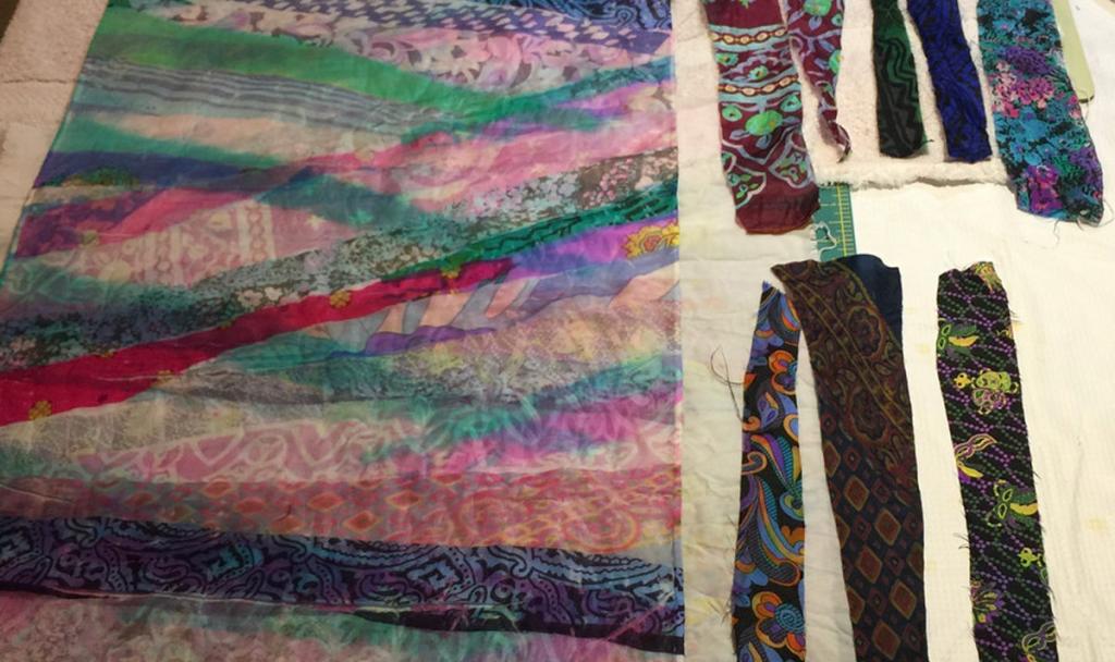 Silk Dye Collage: Transfer Technique with Marianne Vogel