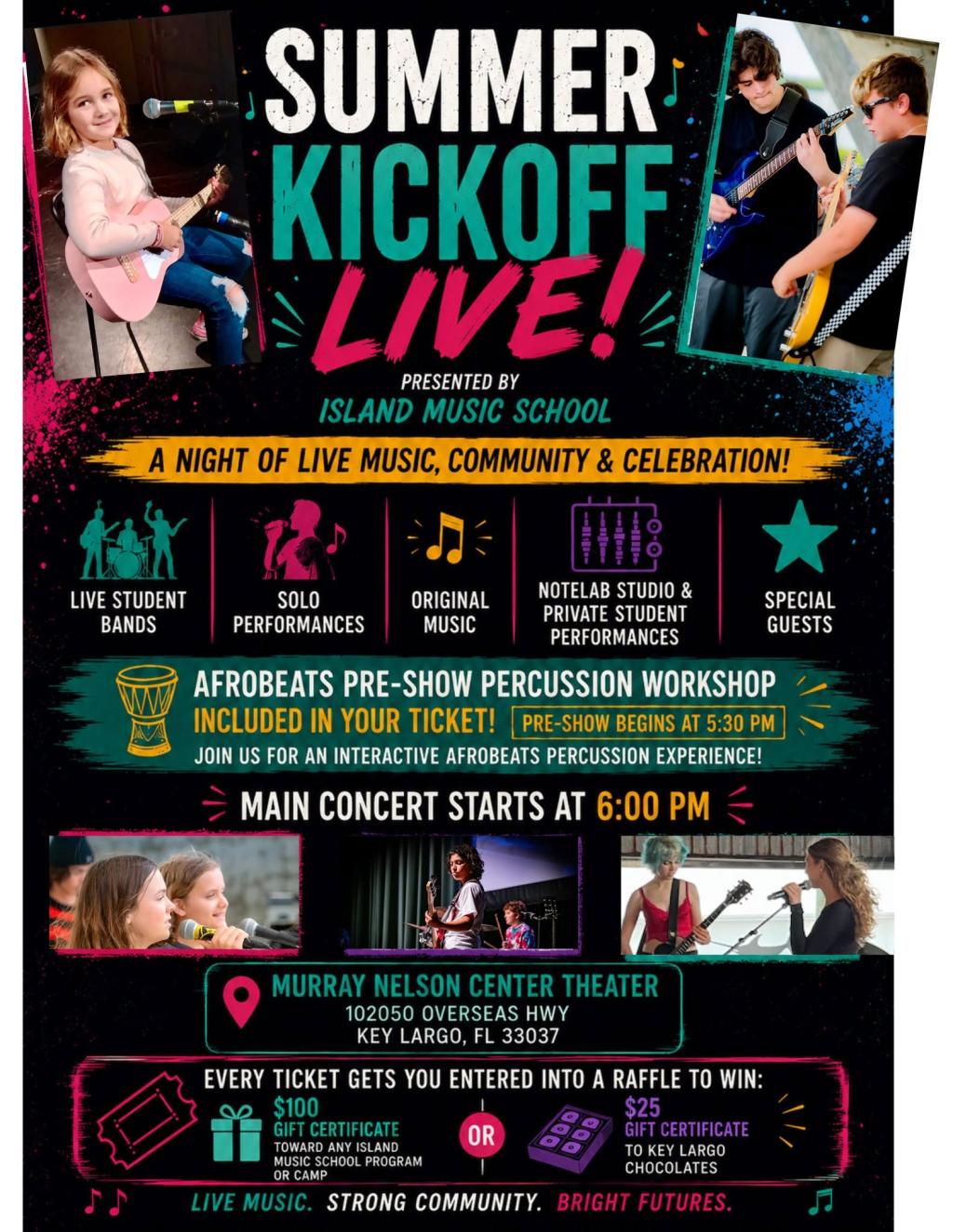 Summer Kickoff Live! Community Concert