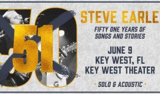 Steve Earle - Solo & Acoustic at Key West Theater 