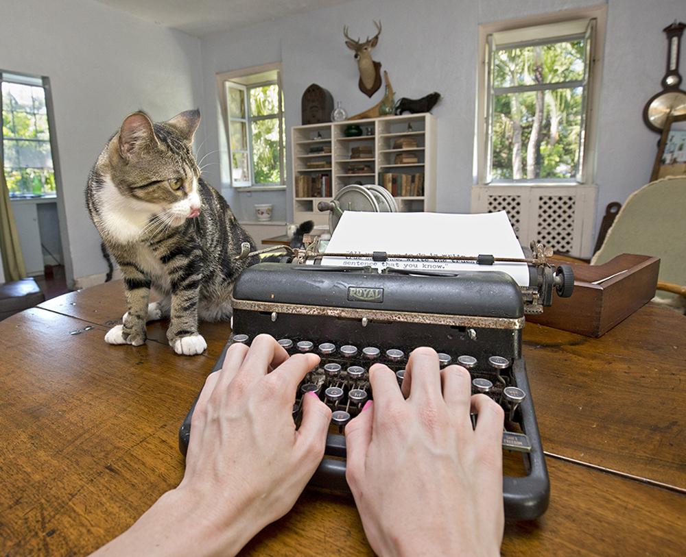 Ernest Hemingway studio Key West