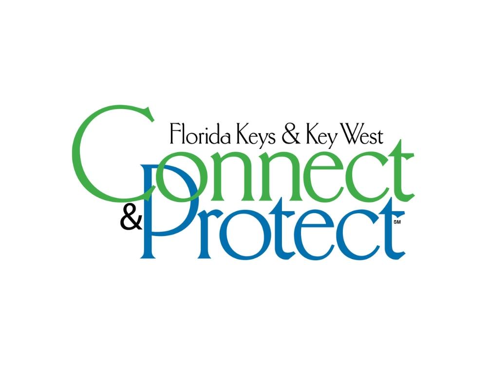 Florida Keys & Key West Connect & Protect logo.