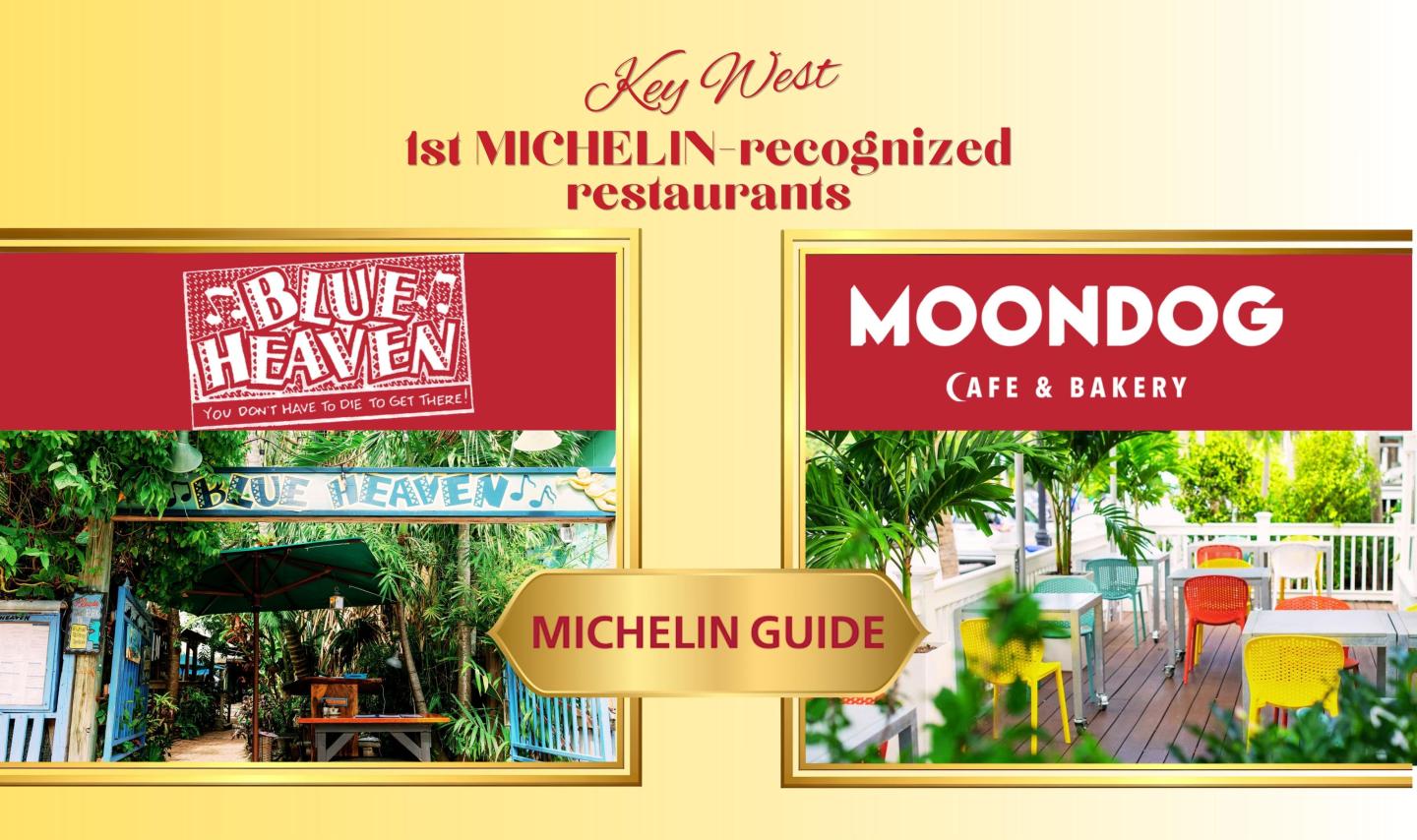 Two restaurant logos: Bake Heaven and Moondog Café &amp; Bakery.