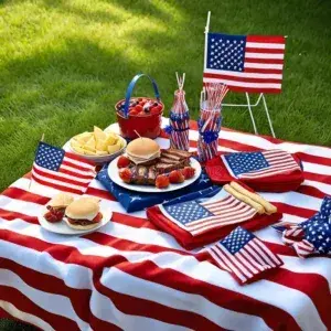 America's 250th Anniversary of the Declaration of Independence Cookout
