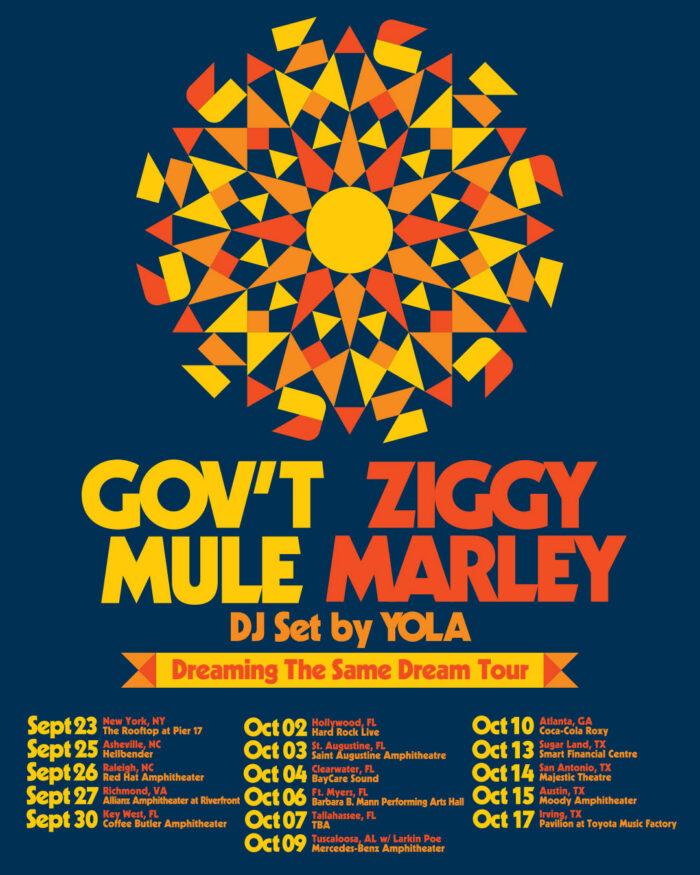 Gov't Mule & Ziggy Marley: Dreaming The Same Dream Tour