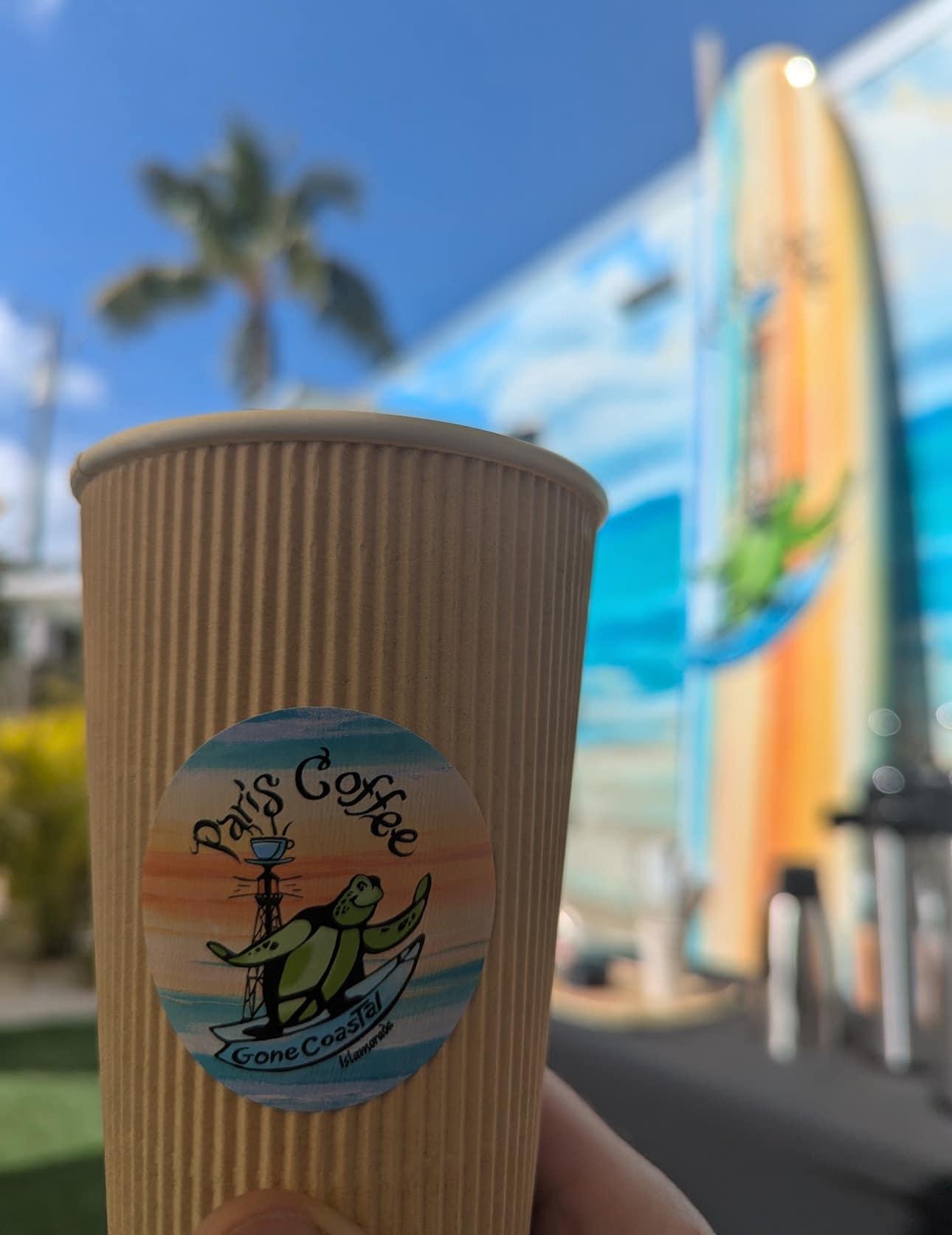 Paris Coffee Gone Coastal