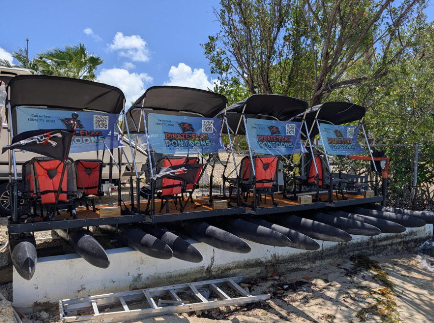 Pirate Flag Pontoons