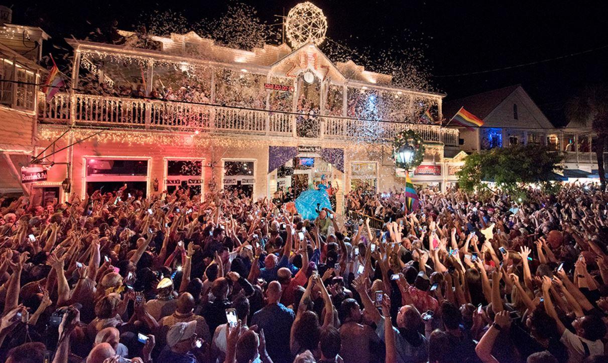 New Year's Eve Red Shoe Drop 