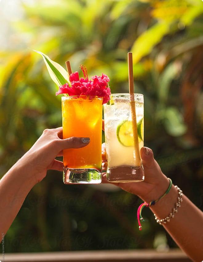 Rum Row - Blue Flamingo