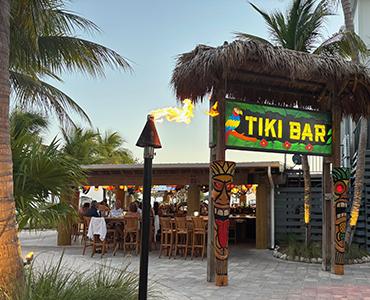 Tiki Bar at Three Waters Resort & Marina 