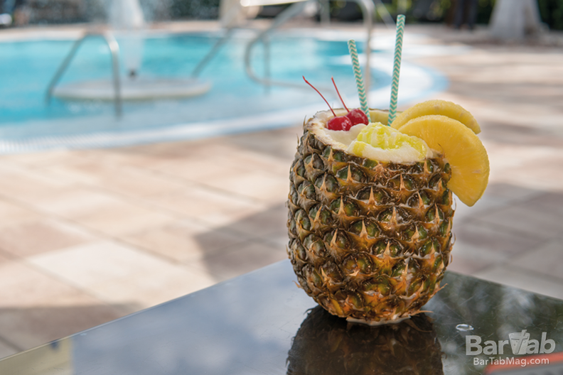 Toasted Coconut - Blue Flamingo